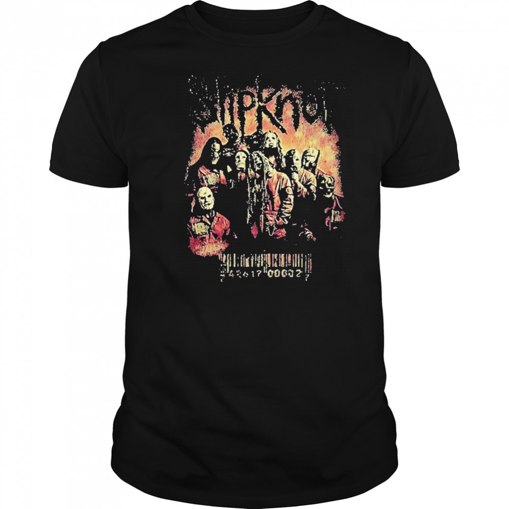 Slipknot Band Europe 2025 Tour Special Shirt