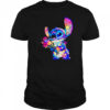 Stitch Monster with Flower LED Light shirt