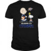 The Peanuts Characters X Oklahoma City Thunder Basketball Shirt