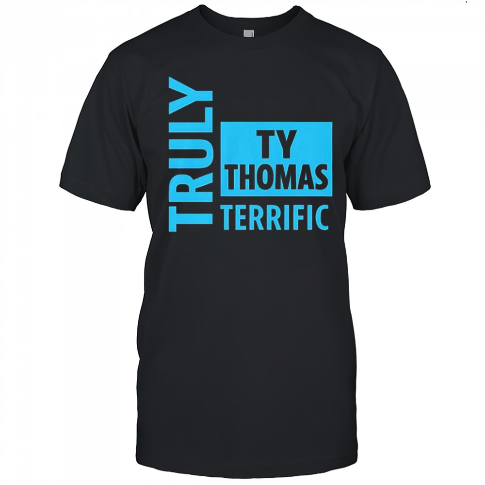Truly Terrific TY Thomas Text T-Shirt