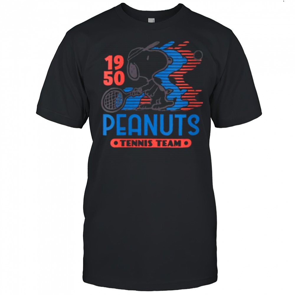 Womens Snoopy Tennis Team Shirt