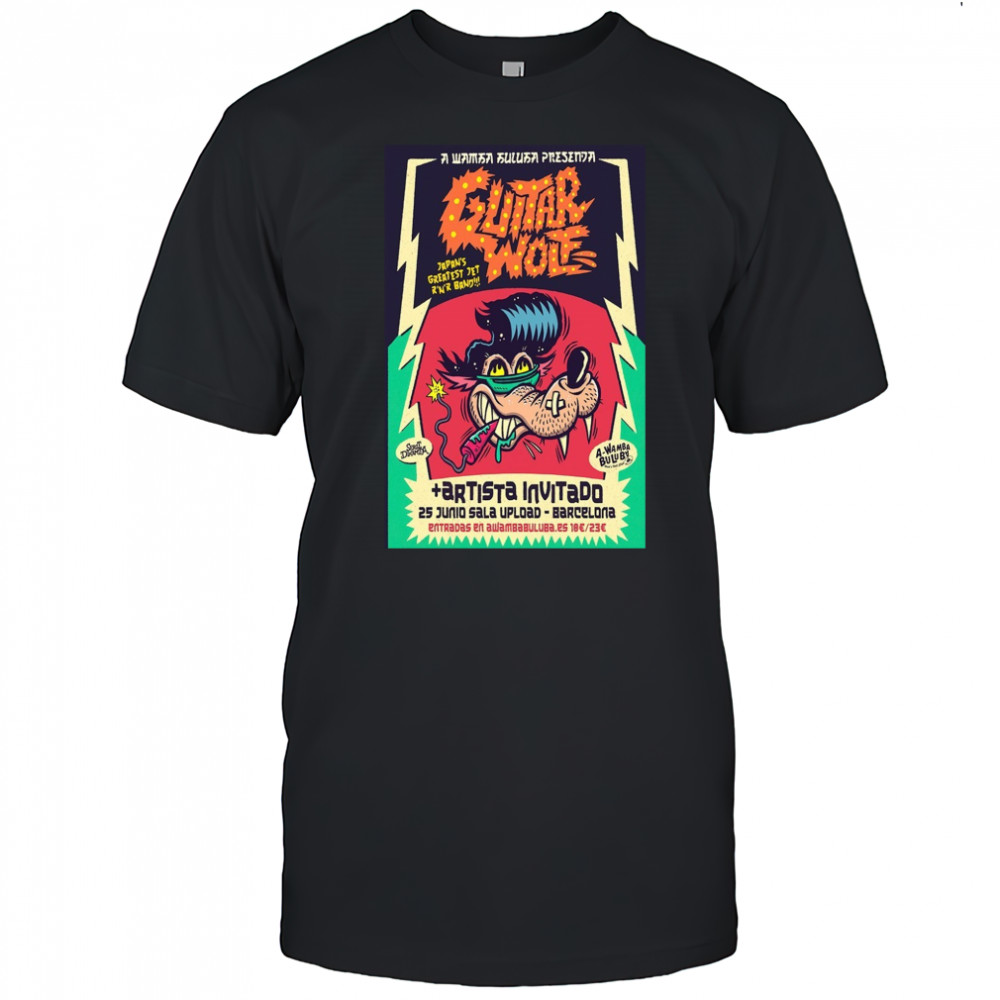 xGuitar Sala Upload Barcelona Spain 06.25.2025 Poster Shirt