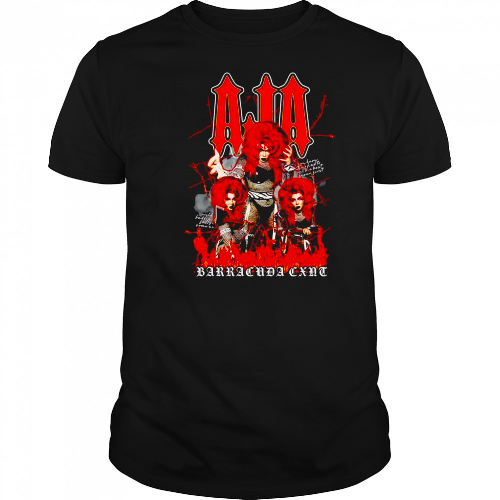 Aja Barracuda cunt shirt