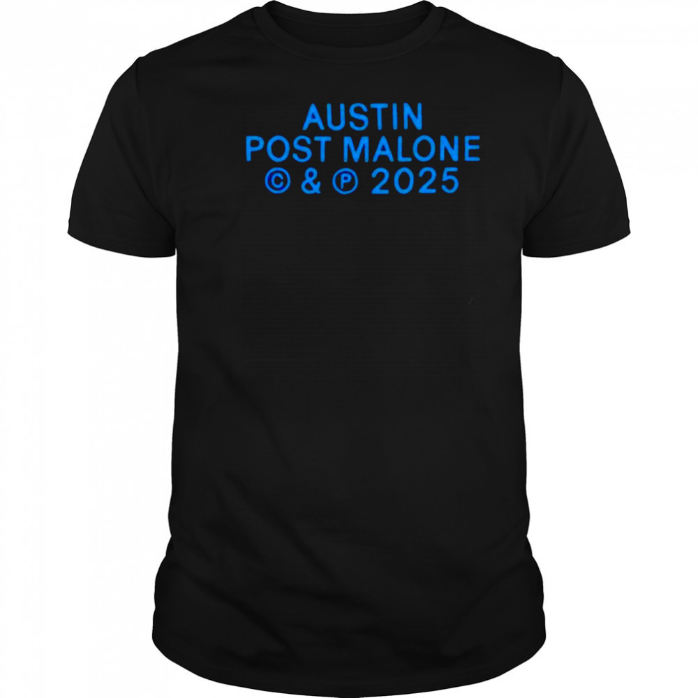 Austin Post Malone 2025 shirt