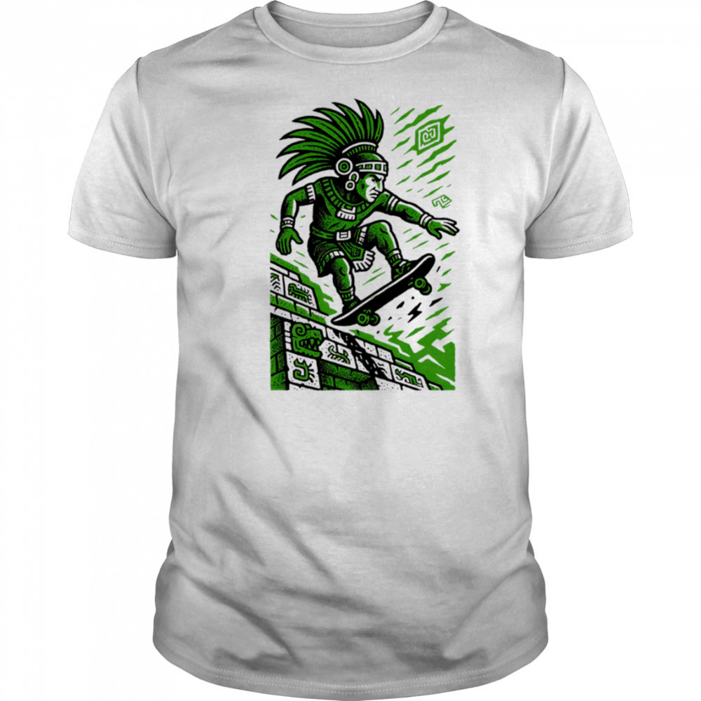Aztec Painani roller skating shirt