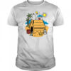 Beach Mode Activated Snoopy Woodstock T-Shirt