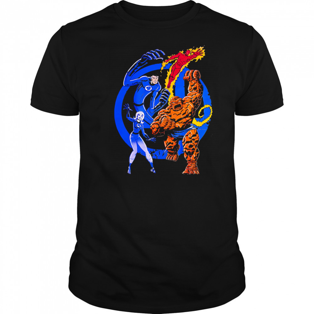 Best Fantastic 4 cartoon shirt