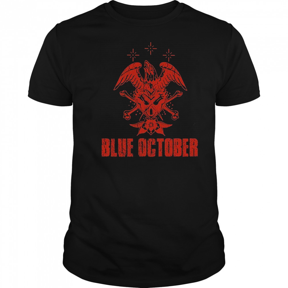 Blue October HeartX Eagle T-shirt