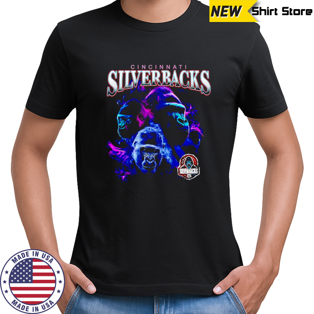 Cincinnati Silverbacks Hip Hop graphic shirt
