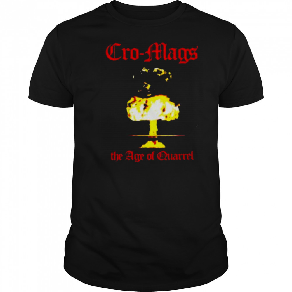 Cro Mags The Age Of Quarrel Blast Shirts