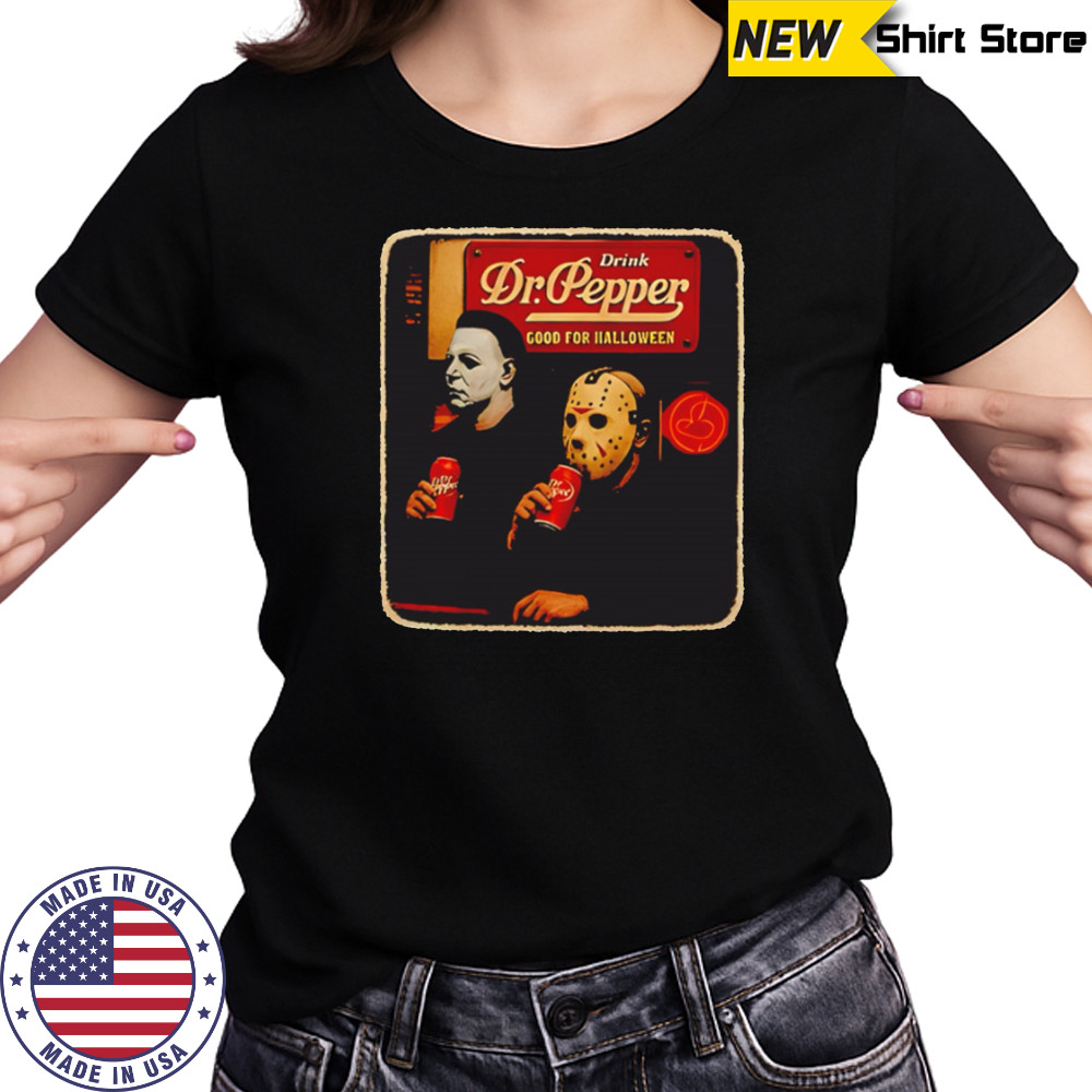 Dr pepper scary movie halloween 2025 graphic shirt