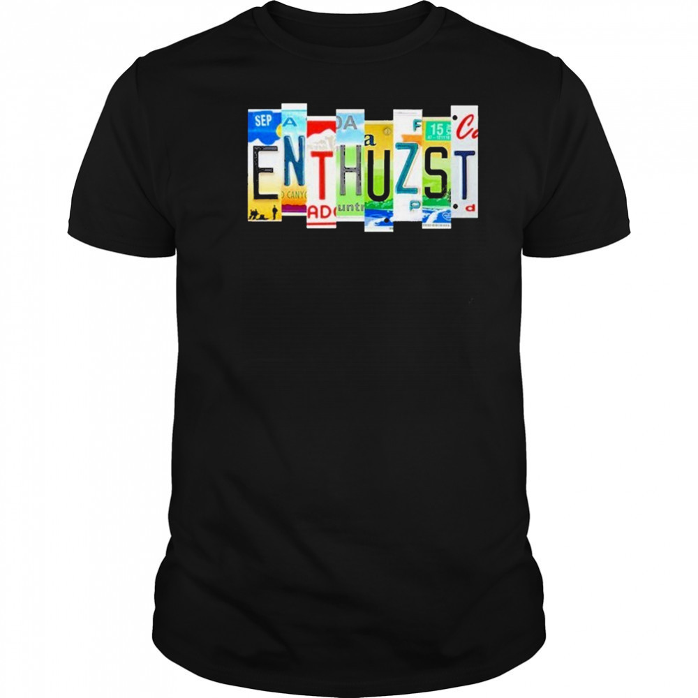 Enthuzst Plate T-shirt