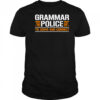 Grammar police to serve and correct shirt