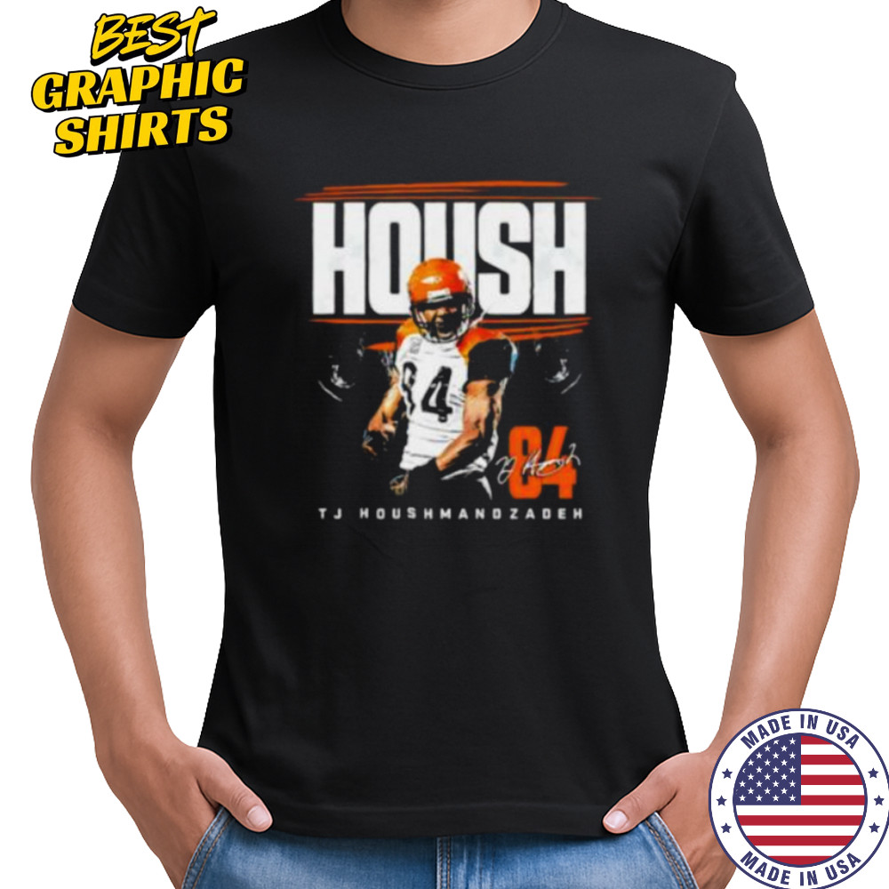 HOUSH T.J. Houshmandzadeh #84 Cincinnati Bengals signature shirt