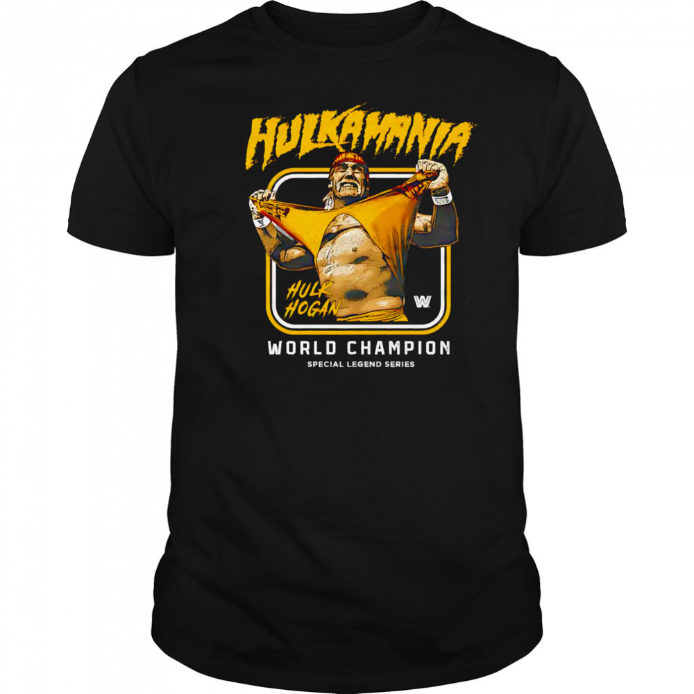 Hulk Hogan Hulkamania Rip WWE shirt