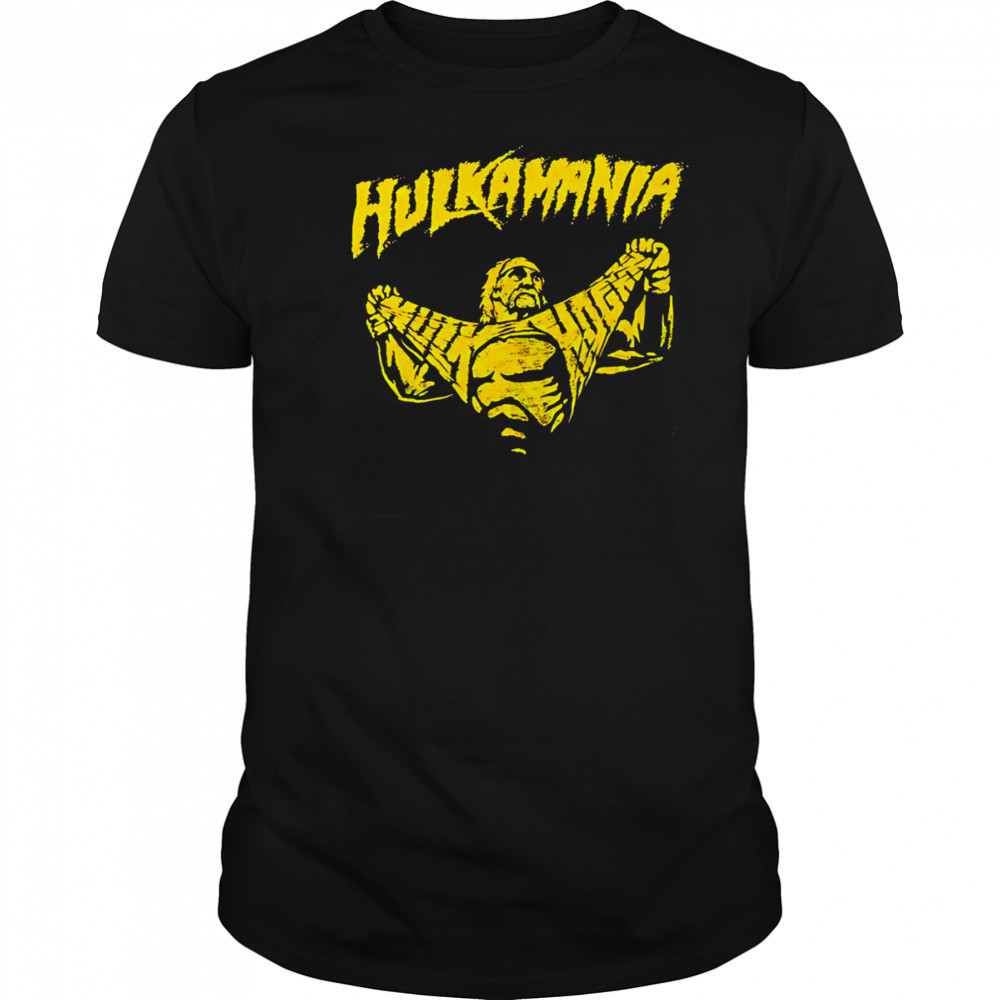 Hulk Hogan Hulkamania ripped RIP shirt