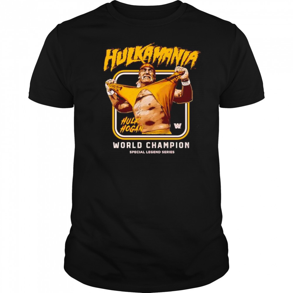 Hulk Hogan Hulkamania Shirt Rip shirt