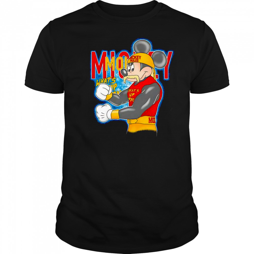Hulk Hogan Mickey what’s up shirt