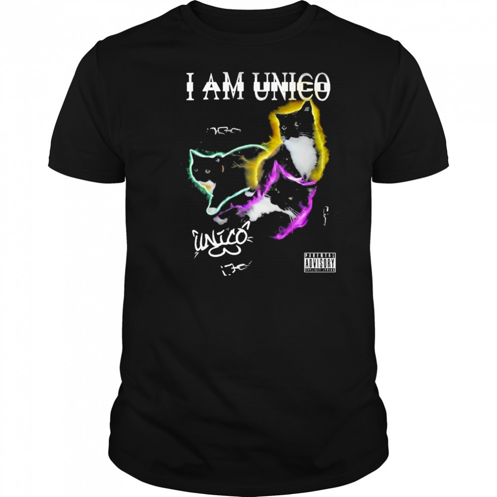 I Am Unico Cat T-shirt