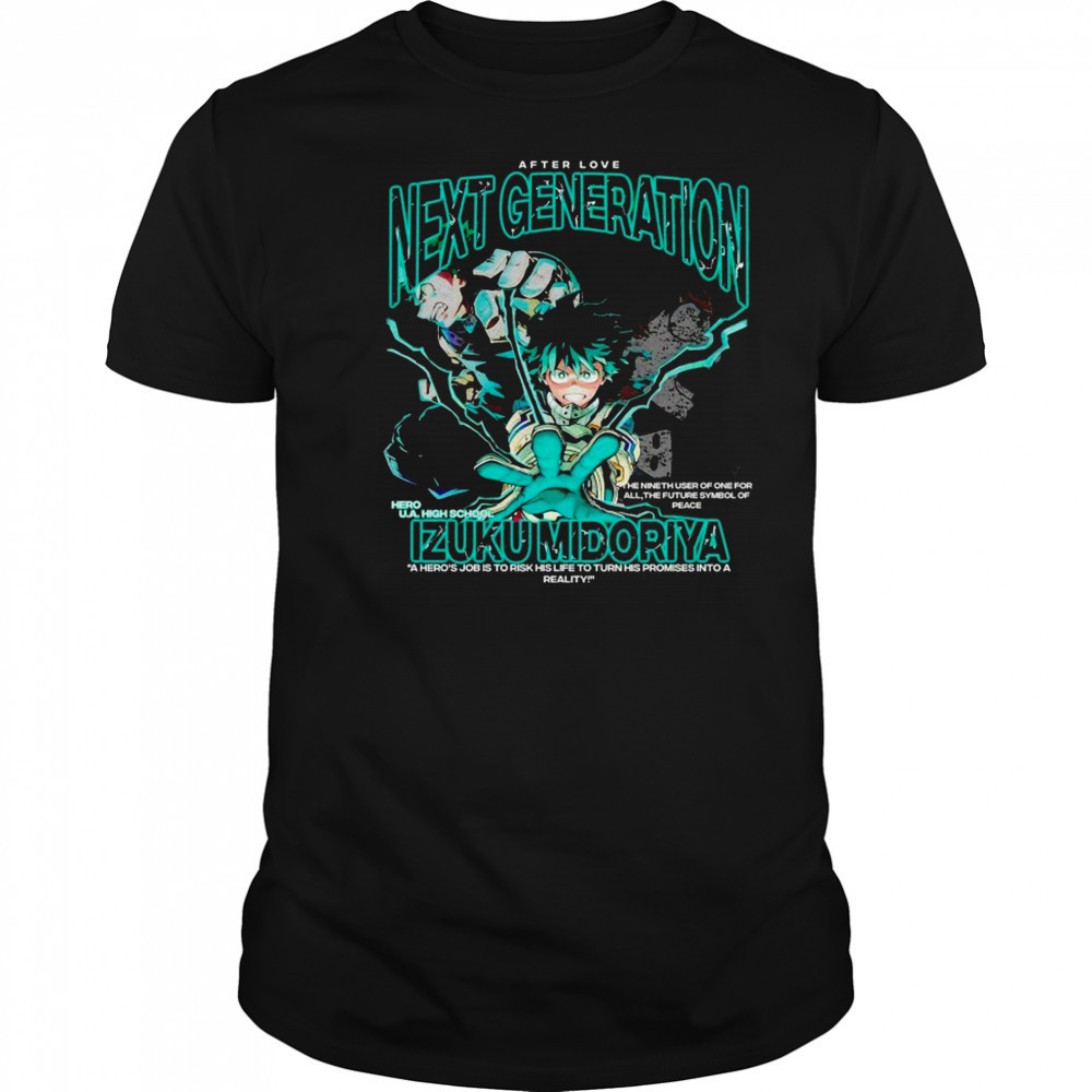 Izuku Midoriya Next Generation T-shirt