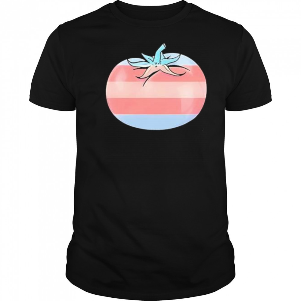 Joe pera tomato trans pride shirt