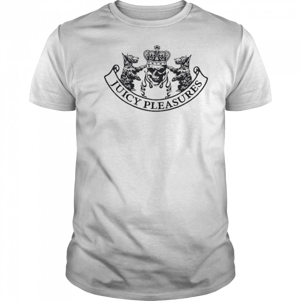 Juicy Pleasures Skull Crest T-shirt