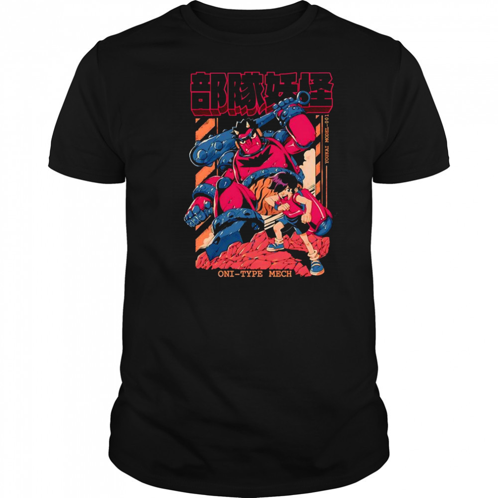 Mecha type Kappa 001 shirt