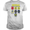 Michigan history of team logos shirt