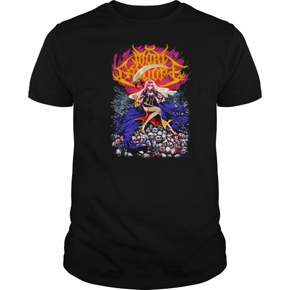 Mori Calliope Metalcropolis Anime shirt