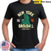 New York Yankees vs. New York Mets Mitchell & Ness Women’s Subway Series Swinging Liberty T Shirt