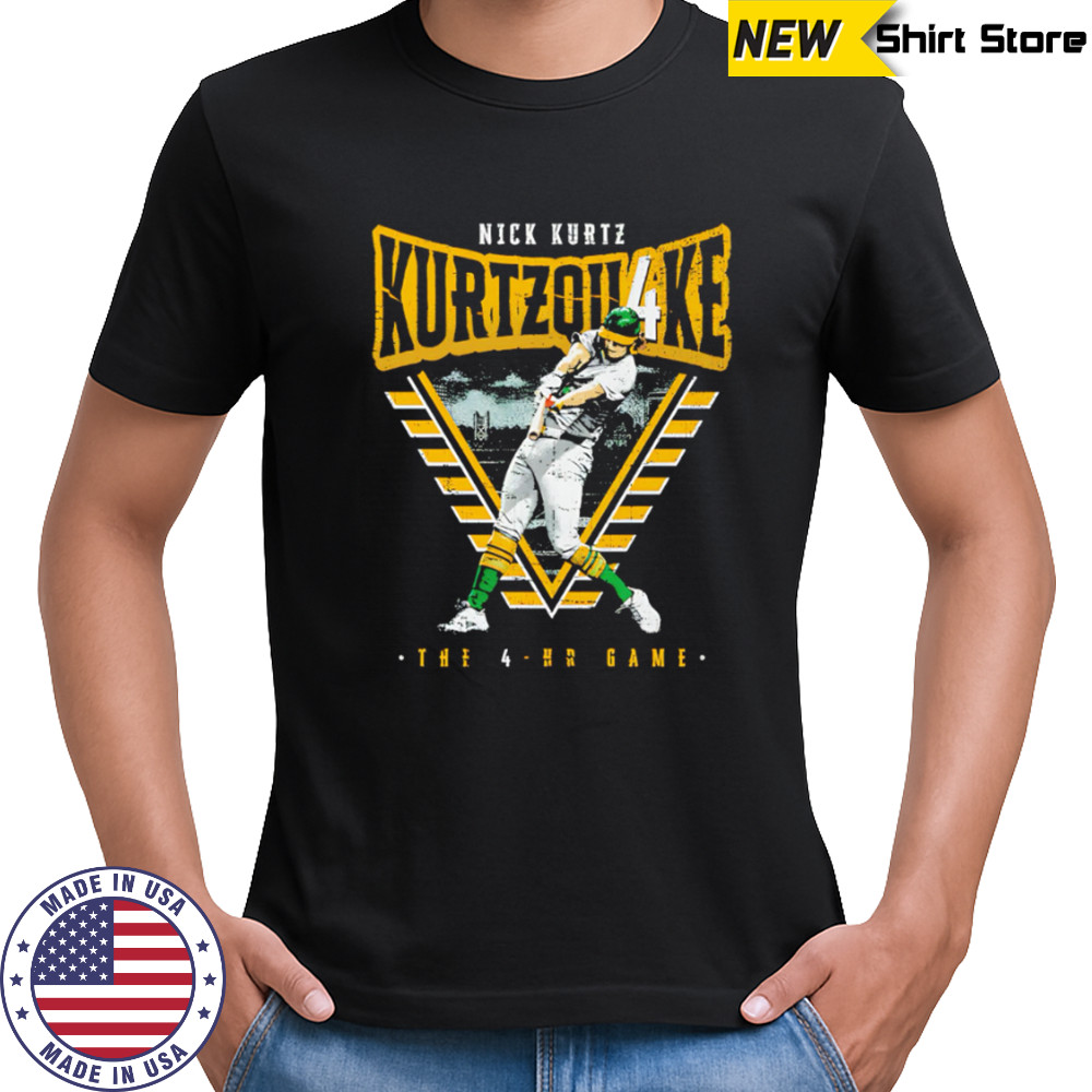 Nick Kurtz Sacramento 4 Homers game shirt