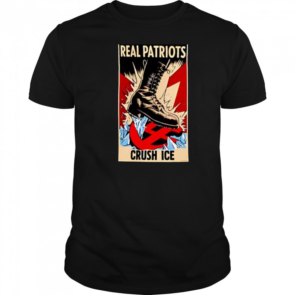 Real Patriots Crush Ice shirt