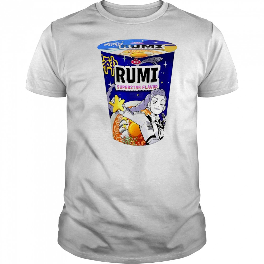 Rumi Superstar Flavor Ramen KPop Demon Hunters shirt