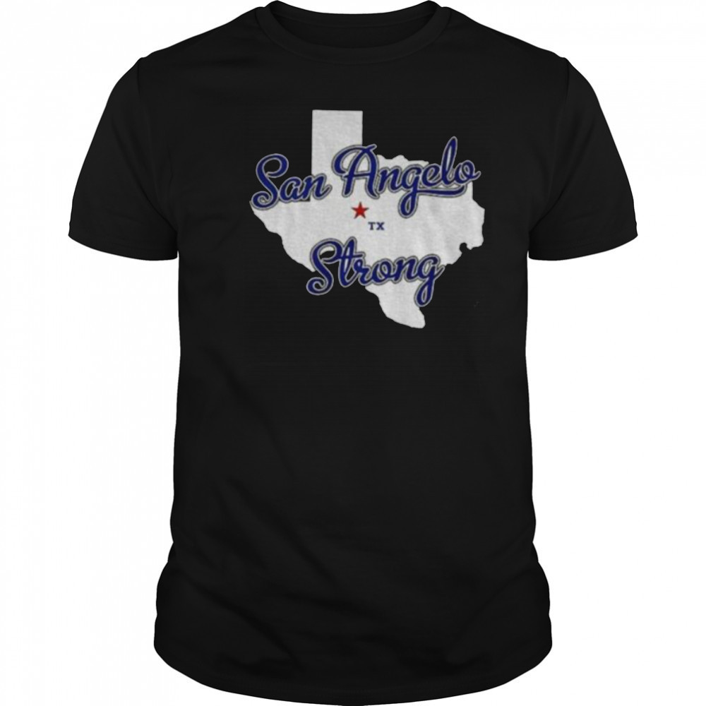 San Angelo Strong Texas Strong parody shirt