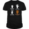 San Francisco Giants rock beats scissors paper beats rock scissors beats paper nothing beats Giants shirt