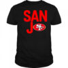 San Jo San Francisco 49ers logo shirt