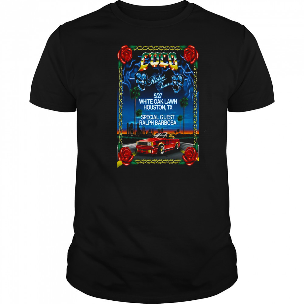 Sept 29 2025 CUCO Houston TX Tour Poster T-Shirt