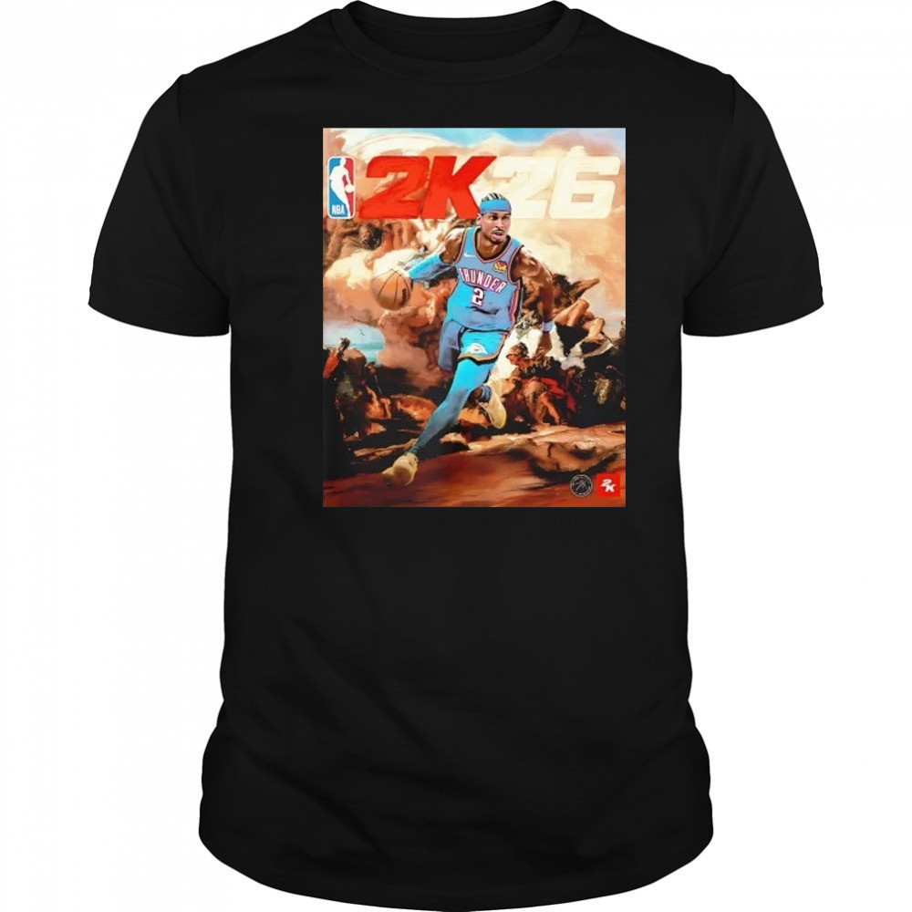 Shai Gilgeous Alexander NBA 2026 renaissance shirt