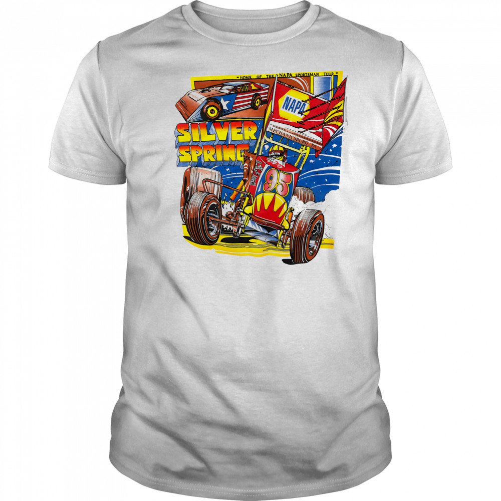 Silver Spring Speedway Sprint Car 90s Racing Car shirt