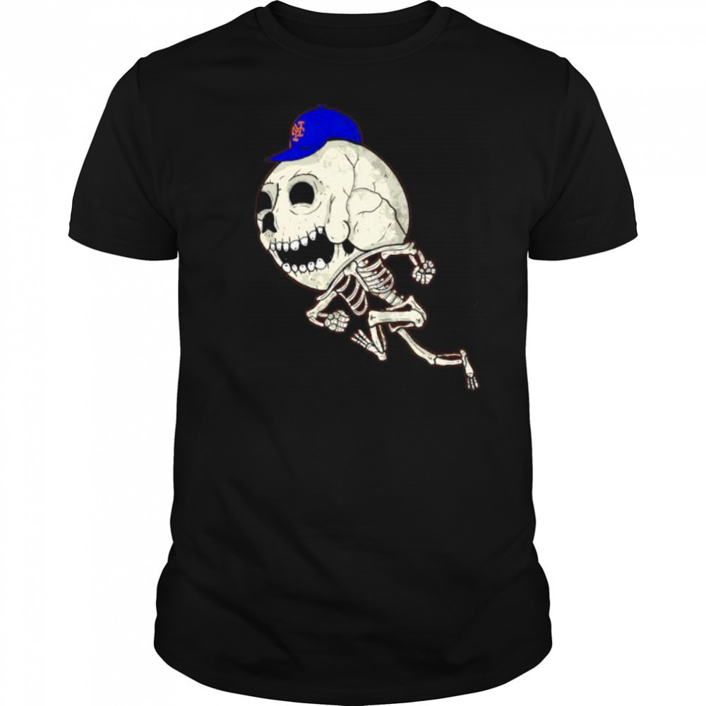 Skeleton Mr. Met shirt