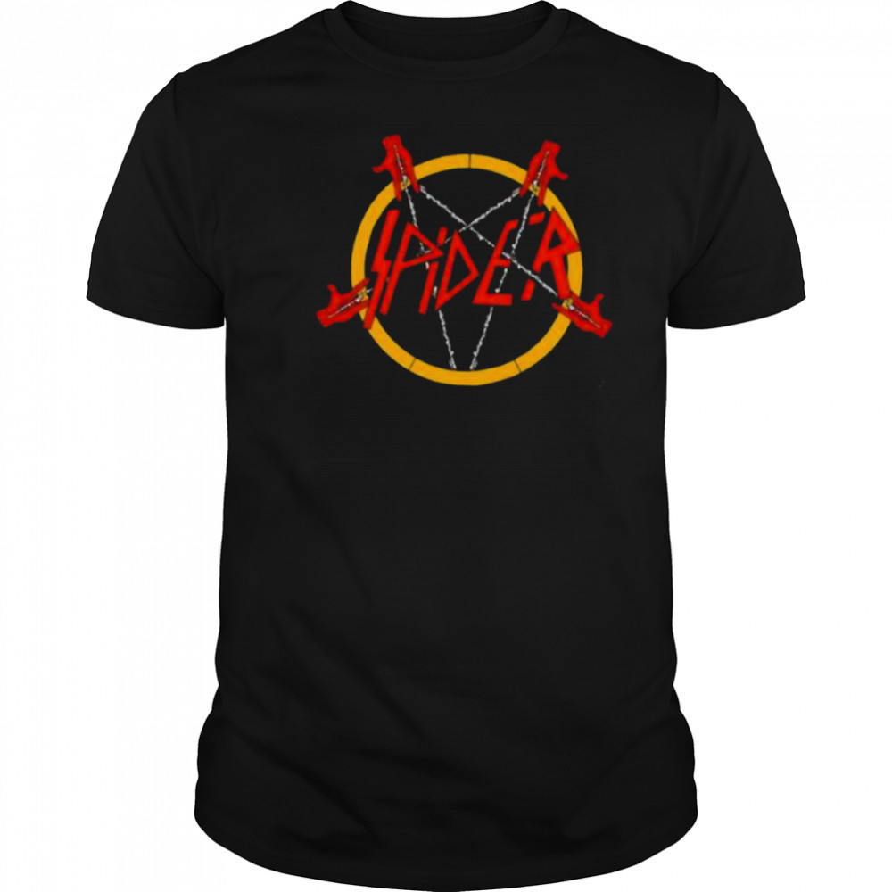 Spider star logo shirt