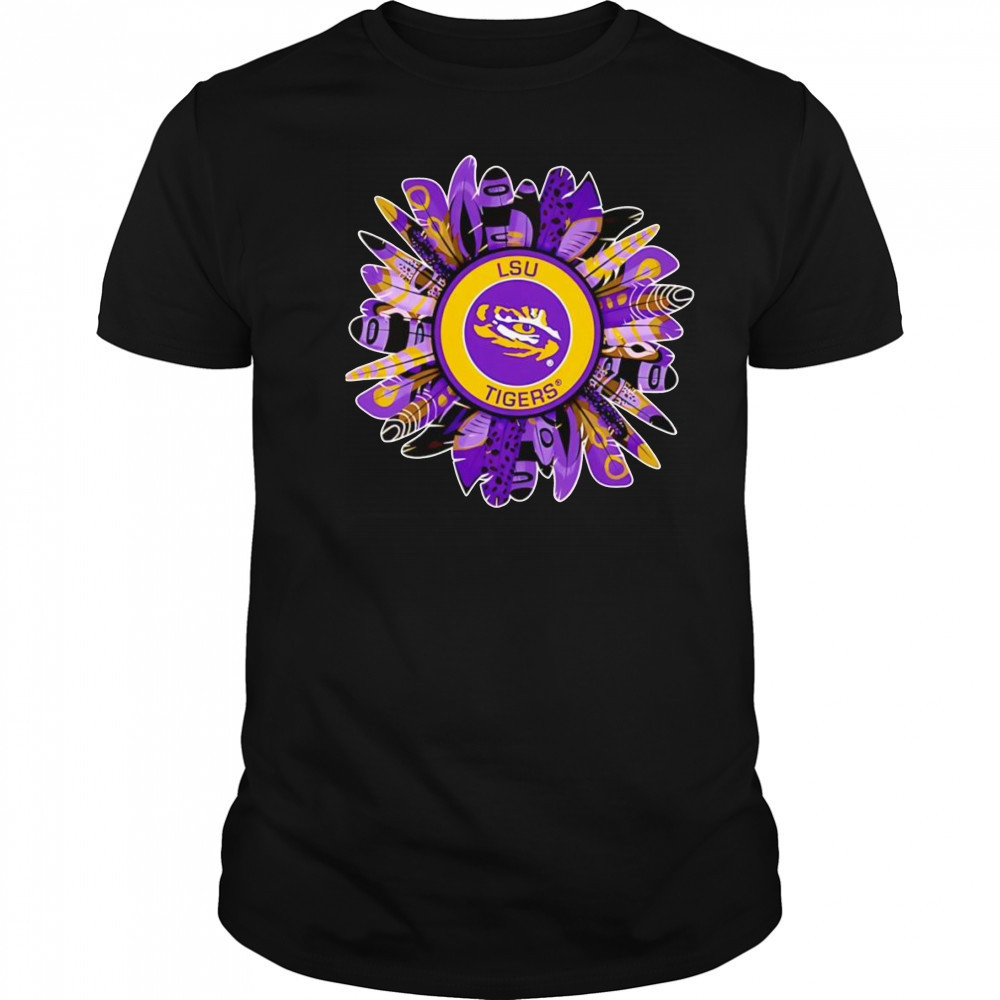 Spirit sunflowers LSU Tigers shirt