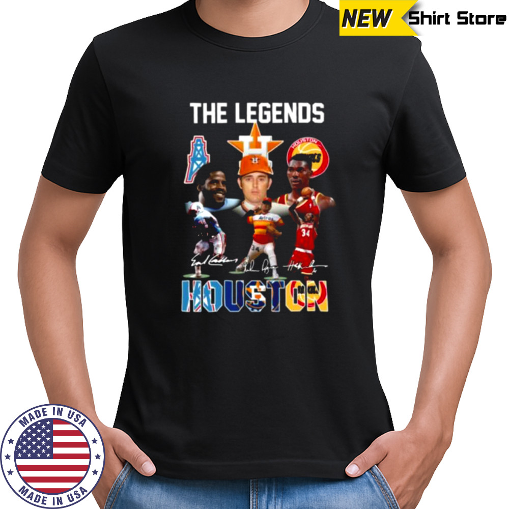 The Legends Of Houston Logo Shirt