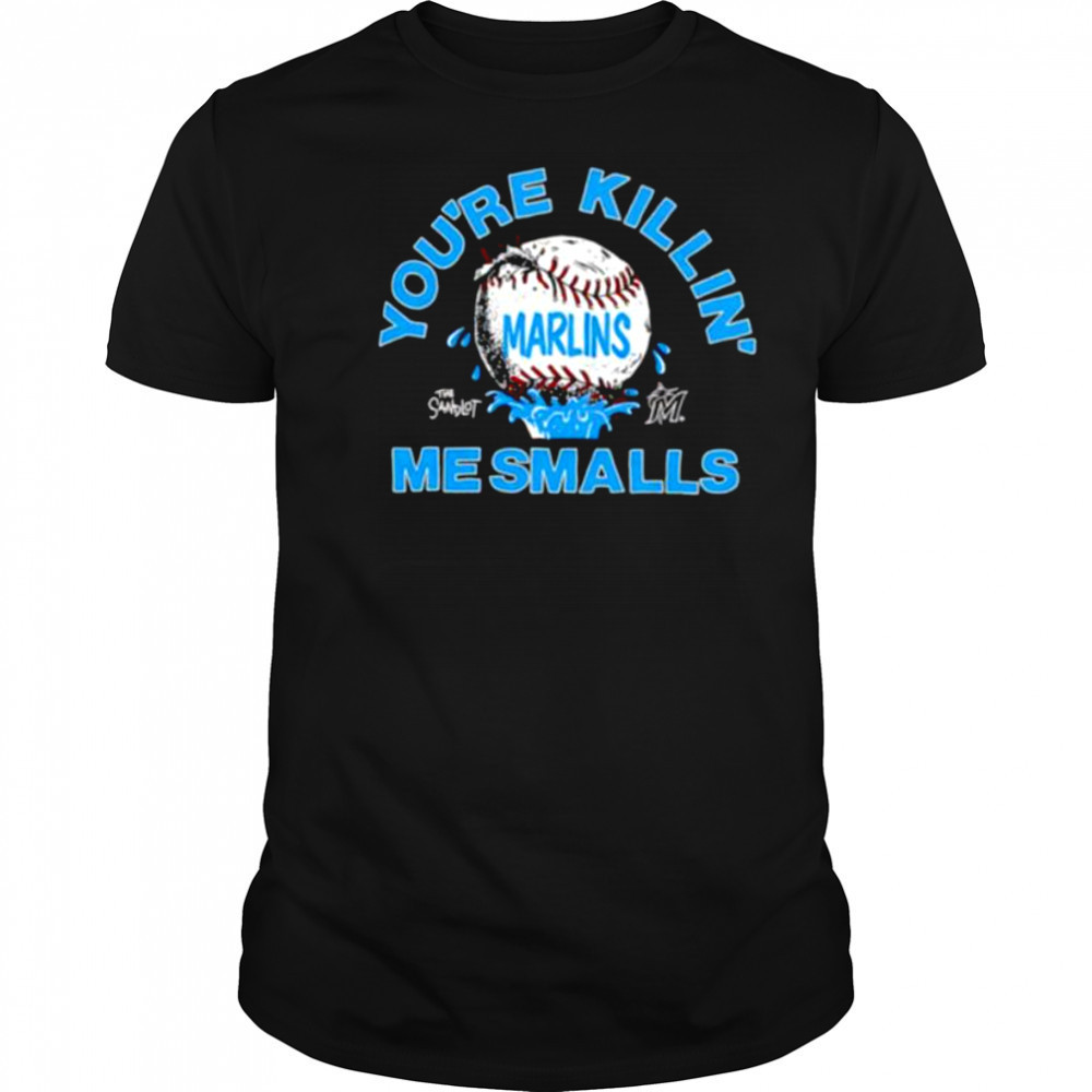 The Sandlot x Miami Marlins you’re killin’ me smalls baseball shirt
