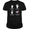 Toronto Blue Jays rock beats scissors paper beats rock scissors beats paper nothing beats Jays shirt