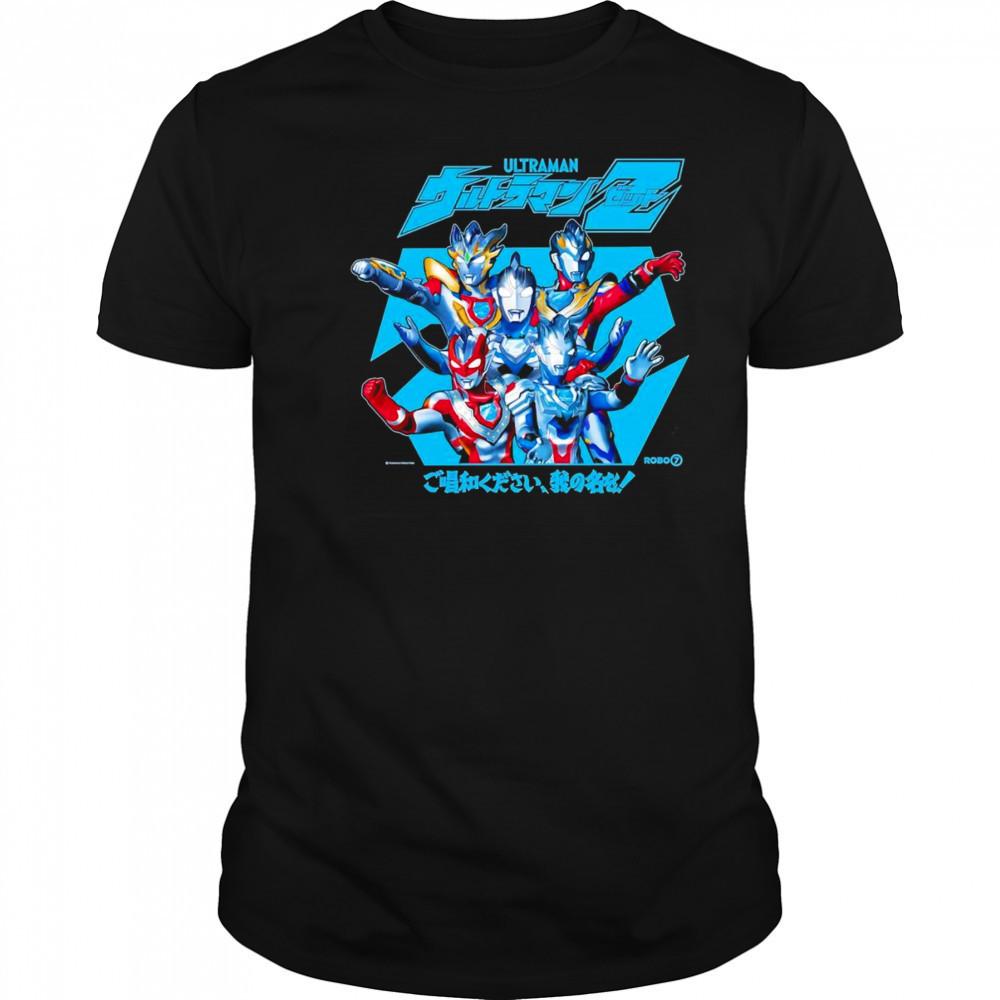 Ultraman Zett graphic shirt