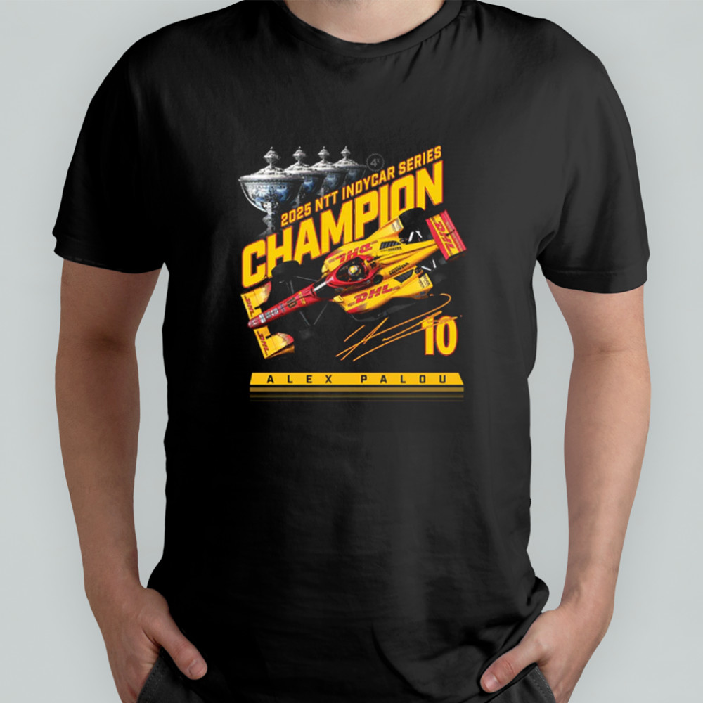 2025 NTT Indycar Series Champion Alex Palou shirt