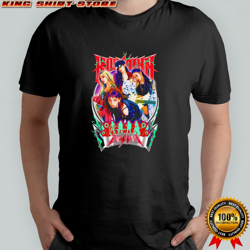 Aespa metal graphic shirt