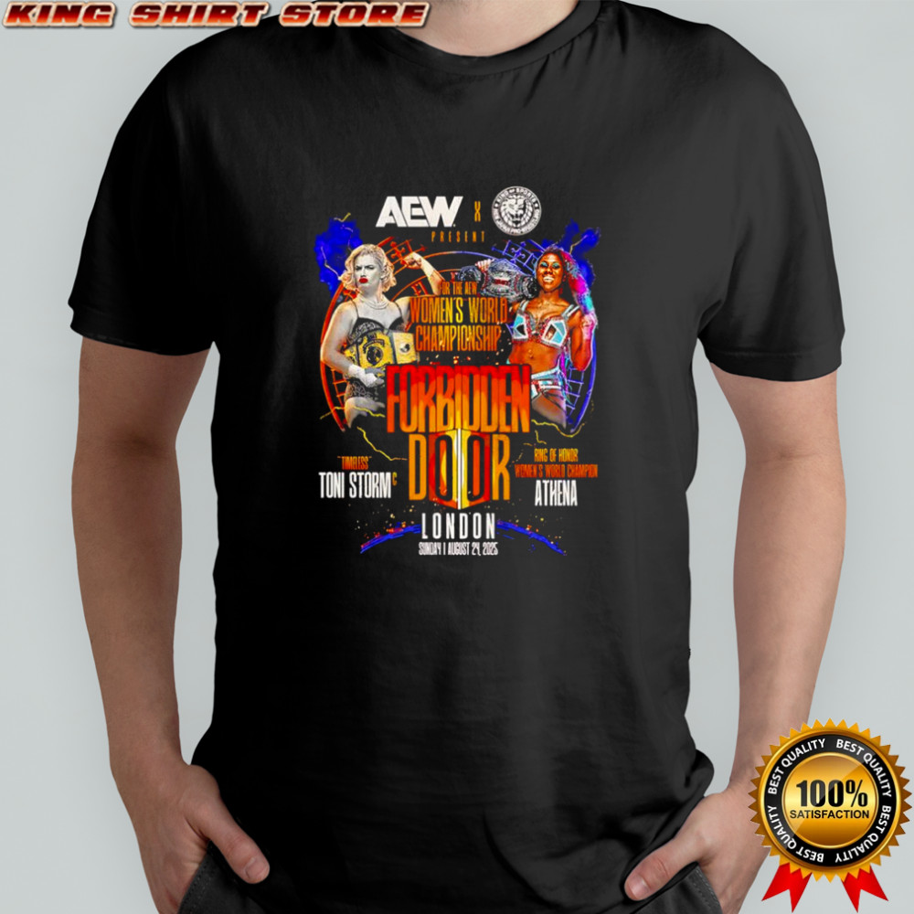 AEW Forbidden Door 2025 Matchup Toni Storm vs Athena shirt