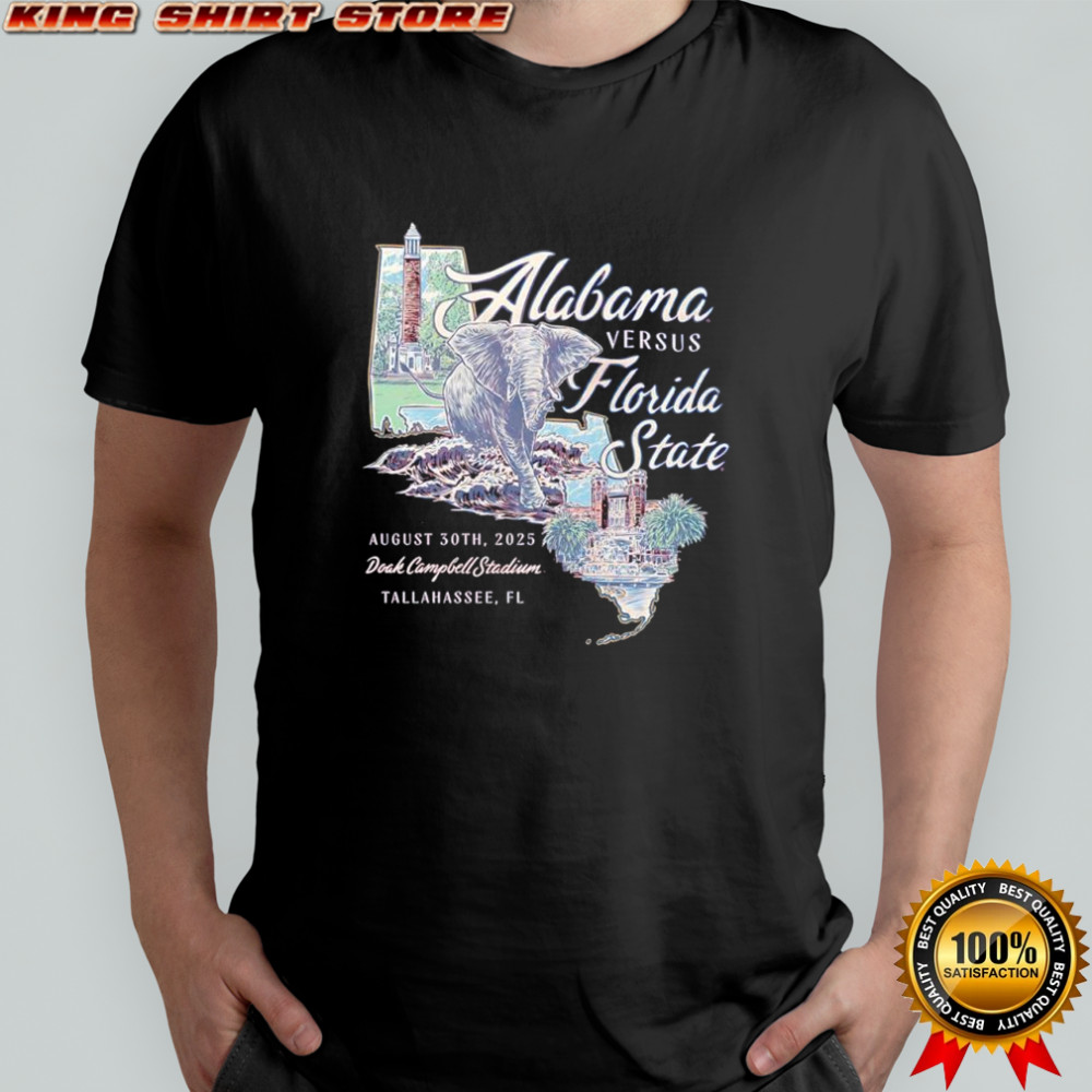 Alabama versus Florida State doak campbell stadium shirt
